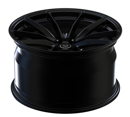 1-teilige geschmiedete Matte Black Deep Concave Custom-Auto-Kanten der Rad-18X10.5