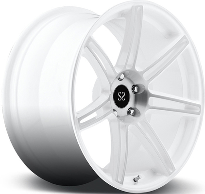 5x112 1pc Schmiedelegierung Custom Styling Räder 18 Zoll Weiß Für Golf GTI Felgen