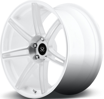 5x112 1pc Schmiedelegierung Custom Styling Räder 18 Zoll Weiß Für Golf GTI Felgen