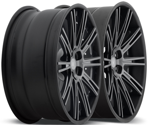 Für Benz SLS-Klasse Schwarze Maschine Gesicht 18 19 20 21 22 Zoll 2-PC geschmiedete Legierung kundenspezifische Räder
