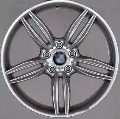 Geschwankte Kanten fertigten Auto-Kanten für BMW 535i/Hyper Silber 19&quot; geschmiedete Leichtmetallrad-Kanten besonders an