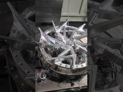 1-teiliges Rad Porsches Matte Black Customized Design A6061 für Luxusauto