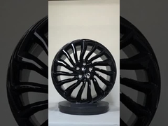 20x9.5 Twin Spokes Glanz Schwarz 1-PC geschmiedete Felgen für Voyah