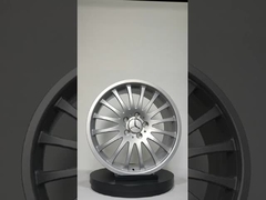 18x8.5 Glanz Silber 1-Stück geschmiedete Räder für Mercedes Benz S500 1998