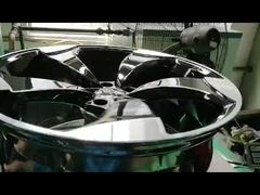 Audi Replica Style Glanzschwarz-bearbeitete 1-teilige Schmiederäder