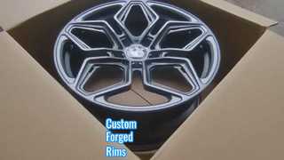 1-teilige geschmiedete Felgen im Vossen-Stil