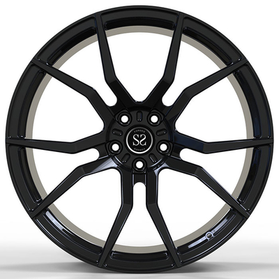 22X9.5 polieren schwarze Audi Forged Wheels Aluminum Alloy-Kanten 5X120 für Range Rover