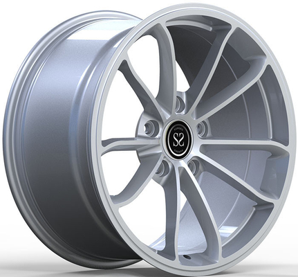 Monblock-Leichtmetallfelge 5x130 Räder 19x8.5 19x11 silberne 1-teilige geschmiedete für Porsch 991