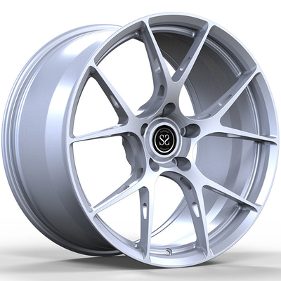 1-teilige geschmiedete Räder 45ET 5-Spoke Matt Silver Alloy Rims For Lexus 19x10 5x114.3 IST