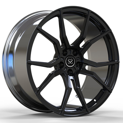 22X9.5 polieren schwarze Audi Forged Wheels Aluminum Alloy-Kanten 5X120 für Range Rover