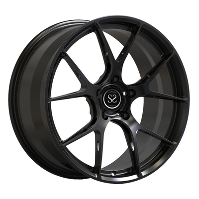 Schwarzes sprach 1 PC schmiedete Räder, die 19inch für Luxusauto-Kanten Audis S4 schwankte