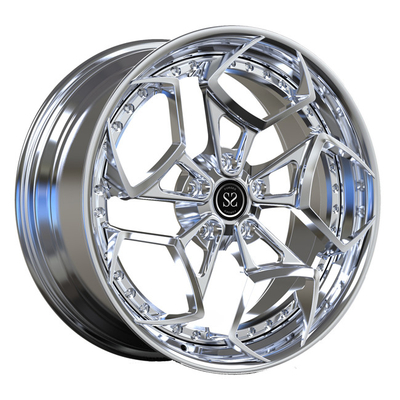 19inch schmiedete 2 die PC Rad-Polier- Disketten-Lippe für Luxus-Auto-Kanten Mercedes Benzs A35