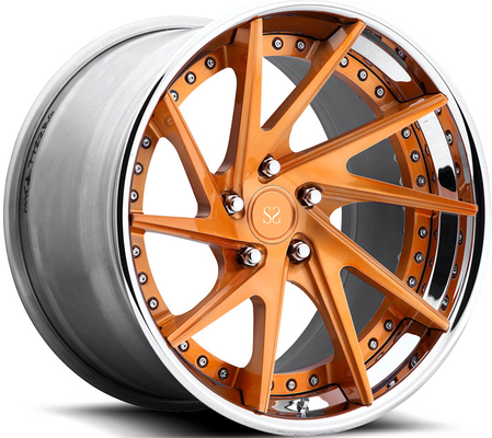Jaguar F - Art 3PC schmiedete Aluminiumleichtmetallfelgen, die 20x9 20x10.5 Lippenbürste Balrrel polierte