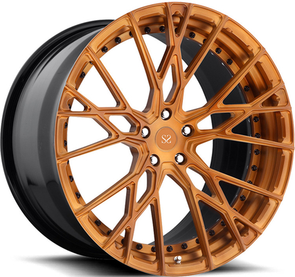 Matt Brown, das 2PC Kanten schmiedete, dreht multi Speichen für Lexus LS 22x10 22x11.5