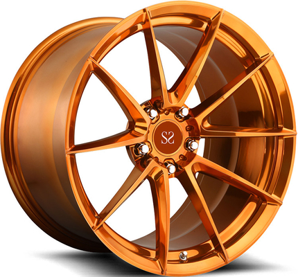 Poliergold1-teiliger Auto-Leichtmetallfelge-Satin für Tesla Mody Y 19x8.5 19x11