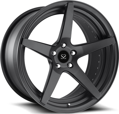 Konkave 1-teilige geschmiedete Aluminiumleichtmetallräder Rim Thin Spoke Light Weight Monoblock
