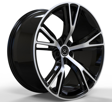 1-teilige Räder Monoblock für Gran Coupe 22inch F06 BMW M6 schwankten Glanz-Kanten