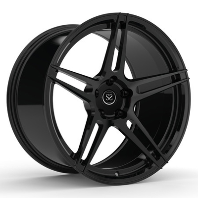 1-teilige Räder Monoblock schmiedeten Kanten für konkaves Hyper Schwarzes Mustang GT 19inch