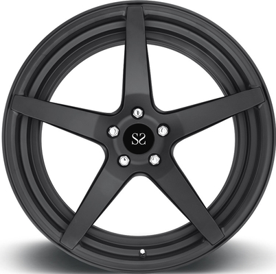 fasst 1-teilige geschmiedete Räder 19inch dunkle Bronzedisketten für Audi S4 Luxus Monoblock ein