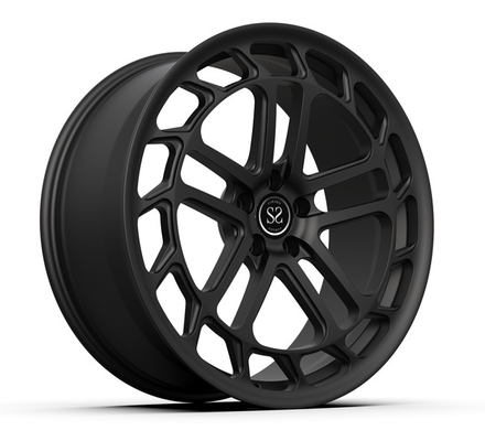 Monoblock schmiedete Auto-Kanten drehen 21inch 21x9 für Audi A8 5x112 Matte Black