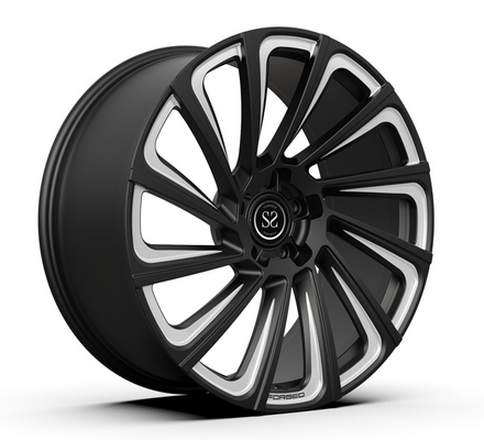 23inch 23 x 11 geschmiedete Klassen-Räder Monoblock-Kanten-Matte Black Milled Mercedes Benzs G