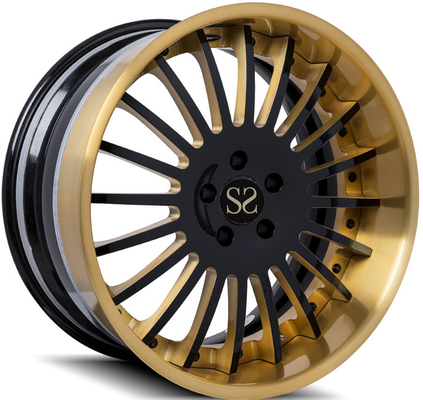 Kundenspezifisches gebürstetes X12 der Lippen3-teiliges geschmiedetes Leichtmetallfelge-20 und 21 x 13 für Audi 2020 R8