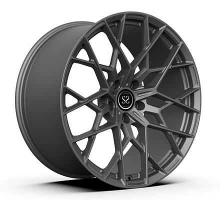 Monoblock geschmiedeter Matte Black Rims 22inch 22x10.5 22x11.5 schwankte Porsche Cayenne-Räder