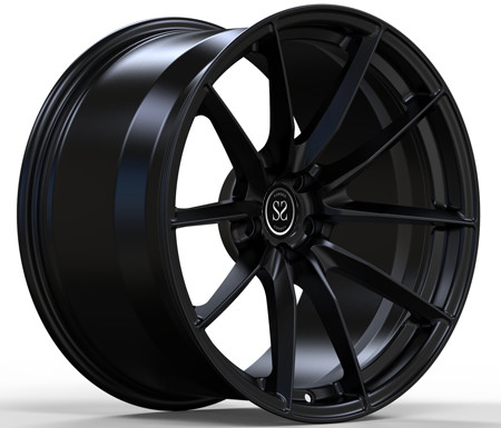 1-teilige geschmiedete Matte Black Deep Concave Custom-Auto-Kanten der Rad-18X10.5
