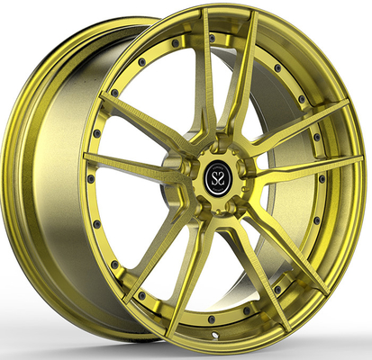 Kundenspezifische Polieraluminiumleichtmetallfelgen 5x120 9Jx20 ET55 des gold2pc für Acura MDX