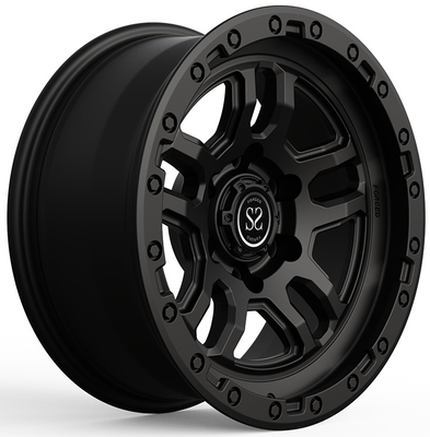 20x8.5 6x114.3 kundenspezifisches schwarzes geschmiedetes Monoblock fasst für NISSAN NAVARA D23 ein
