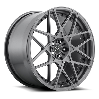 Alloy Custom Felgen 1PC geschmiedetes Rad für Land Rover Ferrari Schwarz 18 19 Zoll 5x112