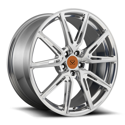 Hyper Silber 1PC geschmiedet, speziell angefertigte Autofelgen aus Legierung 20 Zoll für Golf-GTI-Räder