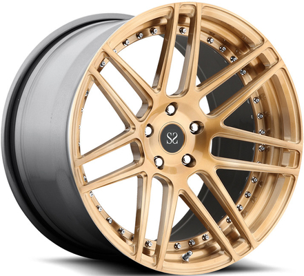 19 20 21 22 Zoll 2PC Schmiedelegierung Custom Felgen Langlebig für Audi A6l Räder