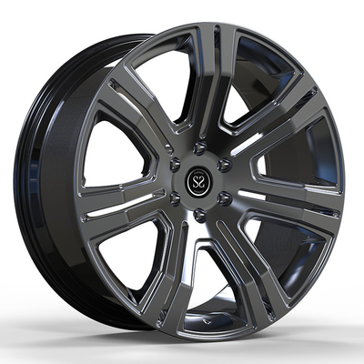 Hyper Schwarz 24X10 6x139.7 Custom Alloy Felgen für Lexus Lx600