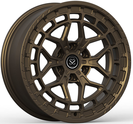 22x10 6x139.7 Bronze Custom 1-PC geschmiedet Aluminium Rims für Cadillac Escalade