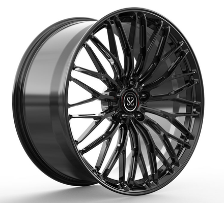 22x10.5 und 22x11 Glanz schwarz 1-PC geschmiedete Felgen für BMW X5