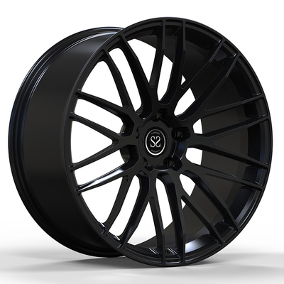 SLS AMG Schwarze Serie 20x10.5/21x11.5 Custom 1-PC Felgen Glanz Schwarz