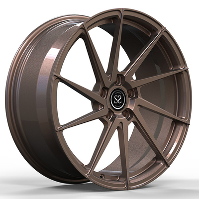 C6 Z06 Corvette Twist Stil geschmiedet 1-PC Felgen Glanz Bronze 19x11 und 19x12
