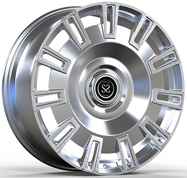 24 x 10,5 und 11 individuell 1 Stück geschmiedete Räder gebürstetes Gesicht für Rolls Royce Cullinan
