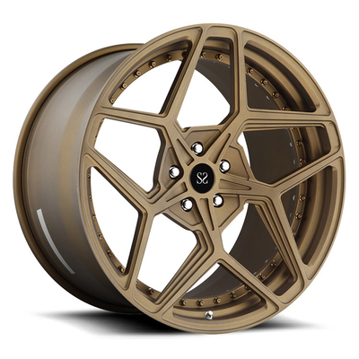 Spezielle 2-PC für GLE 63 AMG Räder Bronze19 20 21 22 Zoll Aluminiumlegierung Custom Style Felgen