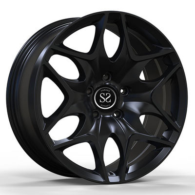 VW ID Buzz Custom geschmiedet 2-PC Felgen 22x9.0 und 22x10.5 Satin Schwarz