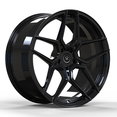 21x9.0 21x10 5x120 geschmiedete Räder Glanz schwarz für Tesla Model X