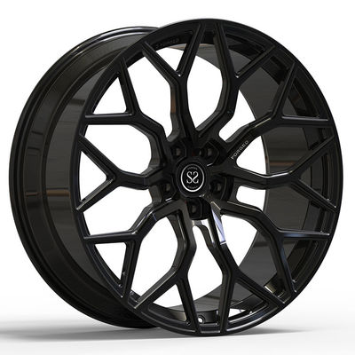24x10.5 5x112 Glanz schwarz 1 Stück geschmiedete Räder für BMW X7