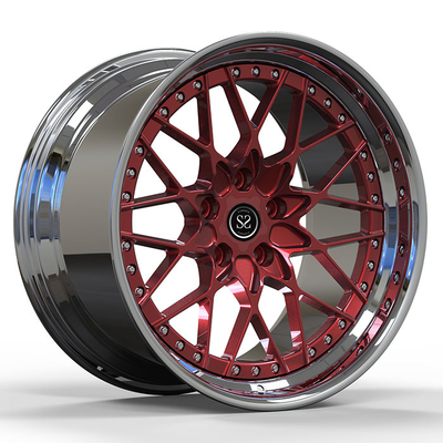 18x9.0 Custom 2-Piece geschmiedete Räder für den 1993er Opel Calibra Turbo