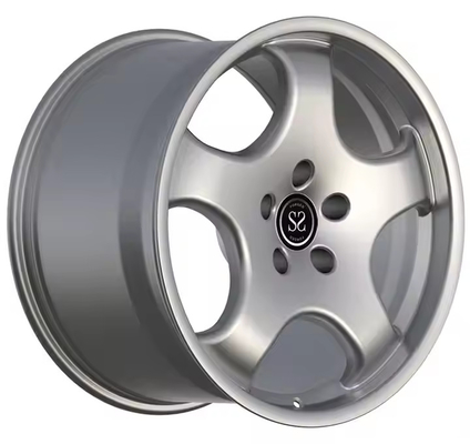 Verzögerte Vorderseite 8.5Jx19 ET50 Rückseite 11.5Jx19 ET76 Räder Für Porsche 991 Glanz Silber geschmiedet 1-PC Felgen