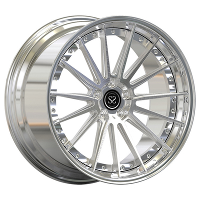5-130 Bolt Muster Custom 2PC geschmiedete Räder 22x10 / 22x11.5 Für Porsche Cayenne