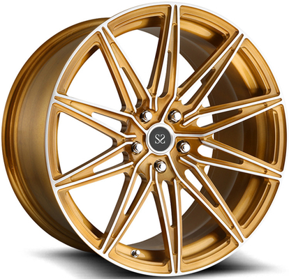 21x8.5ET30/21x9.5ET43 5x112/66.6 Satin-Bronz-Bearbeitete Gesichtsfelder für BMW X3 G01