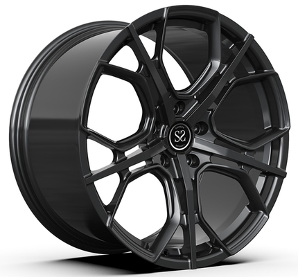 21x9.0 und 21x10 Satin Schwarz Satin Schwarz geschmiedete Felgen für Benz CLS