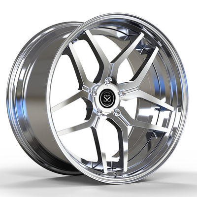 BMW M3 G80 Chrom 2 Stück geschmiedete Räder 21x10.5 und 21x11.5