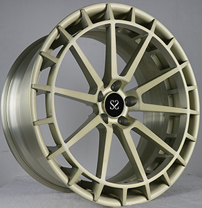 Lichtgold geputzt 20x9.5 2-PC Felgen für 2002 Audi RS6